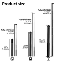 Aluminium Alloy Selfie Stick Pole Extension Monopod For GoPro Hero 13 12 11 10 9 8 7 Insta360 SJCAM AKASO DJI Osmo Action Camera - Image 2