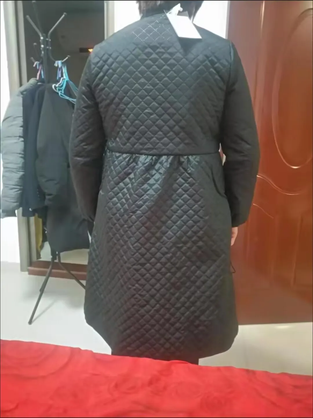 Winter Plus Size Over-the-knee Cotton-padded Jacket Maternity Turtleneck Coat Long Loose Pregnant Woman Outwear Pregnancy Coats