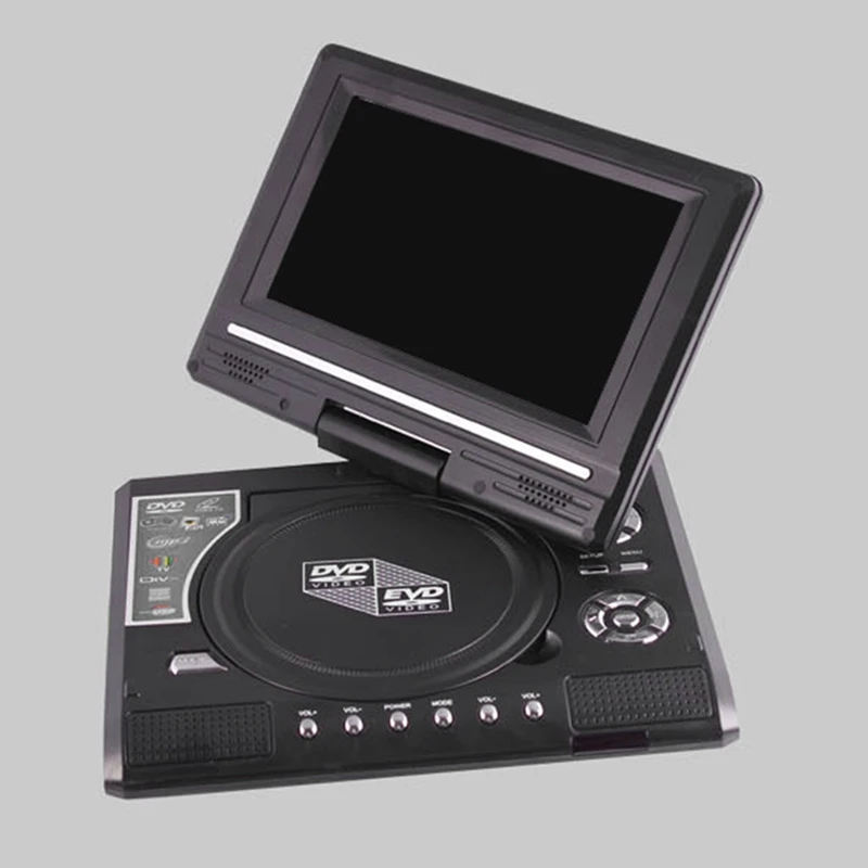 Lettore Dvd Lettori Cd Digitali Multimediali Da 7.8 Pollici + Forniture Per Telecomando Spina Europea