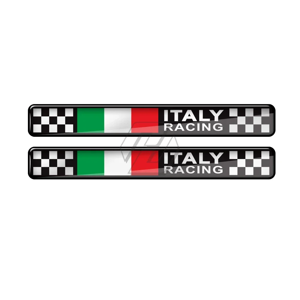 

3D Resin Motorcycle Decal Italy Racing Sticker Case for Ducati Aprilia Piaggio Sprint 50 150