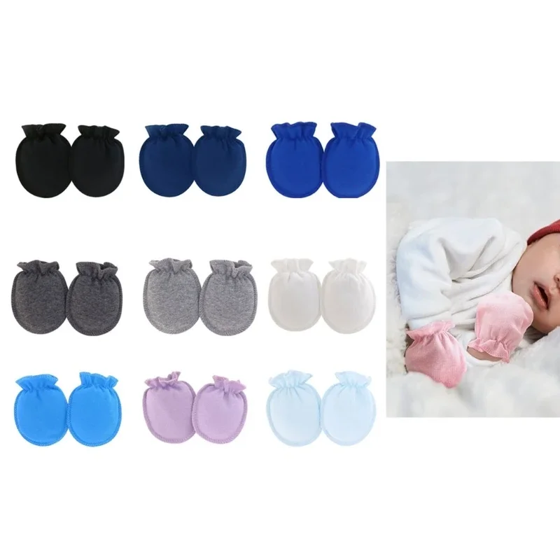 

Soft & Safe Baby Anti Scratch Gloves Comfortable Secure Infant Anti Scratch Mittens Protect Your Baby' Delicate Skin