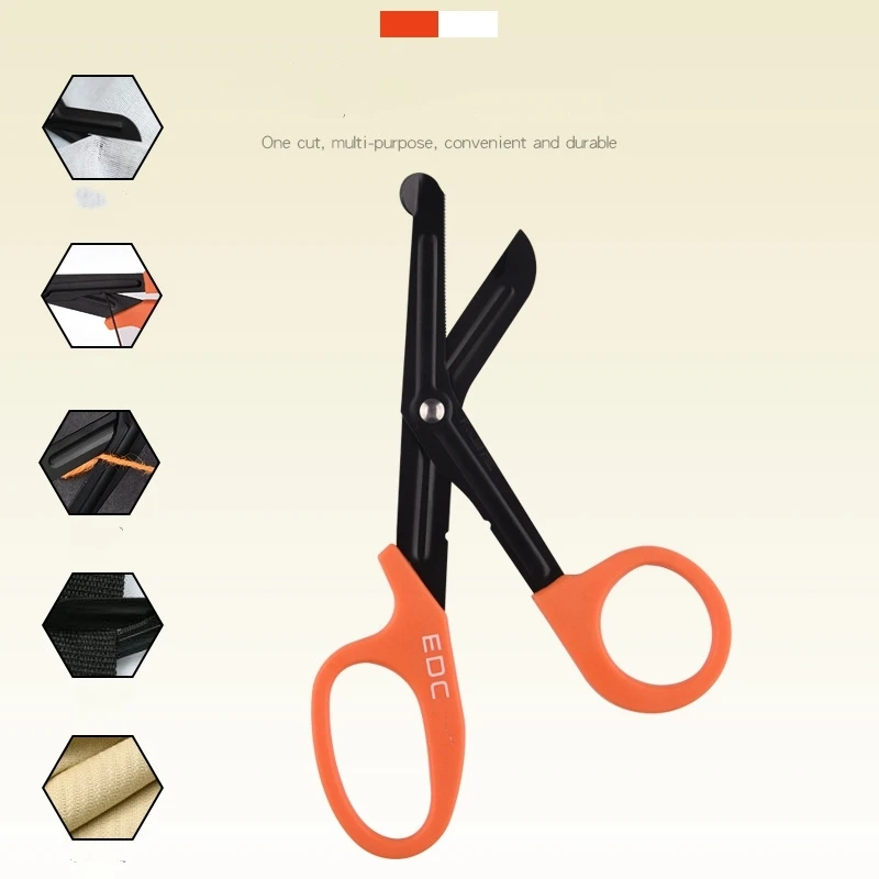 Medical Scissors Survive Paramedic Medical Rescue ScissorFirst Aid Shear Trauma Shears Outdoor Survival Rescue Shears 3