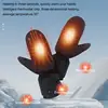 winter Electric Heating Gloves Rechargeable Electric Heated Gloves For Adult Comfortable Work Gloves Camping Hand Warmer Gloves 2