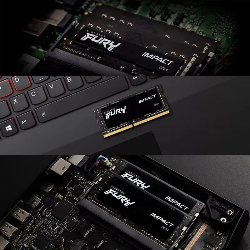 Kingston FURY Impact DDR4 RAM 16GB 8GB 3200MHz 2666MHz 2400MHz