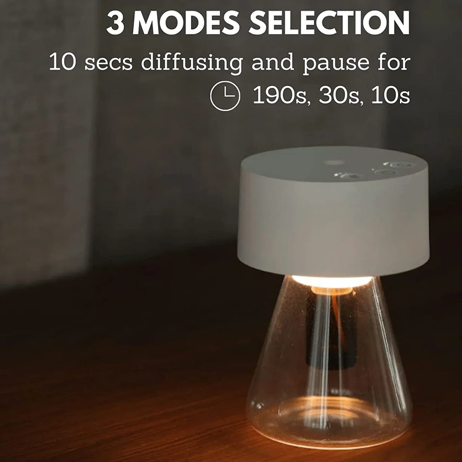 Diffuseur d'arômes électrique portable professionnel pour la maison, sans eau, avec lumière intégrée._voghion.com