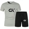 Mens Sets 2025 Summer Suit Shirts and Shorts Fashion Football Basketball Jogging Fitness Gym Outfit Clothes Short Training kit 2