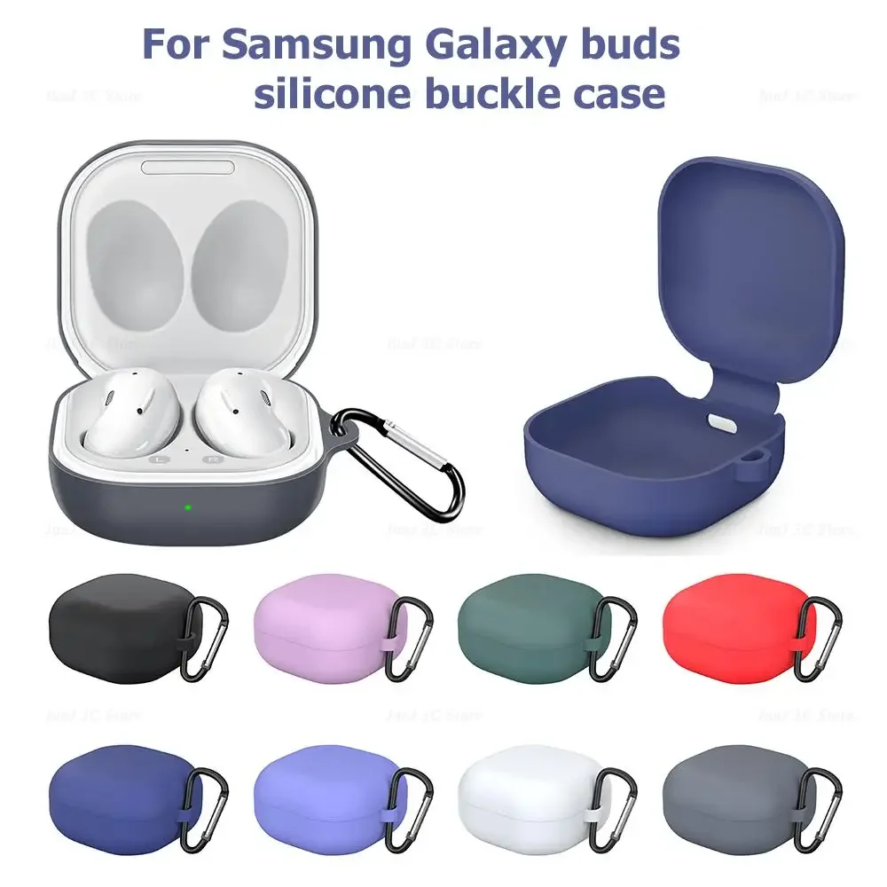 

For Samsung Buds 2 Case Earphone Cover For Samsung Galaxy Buds 2 Buds 2 Pro Buds Fe Buds Live Silicone Protective Headphone Case