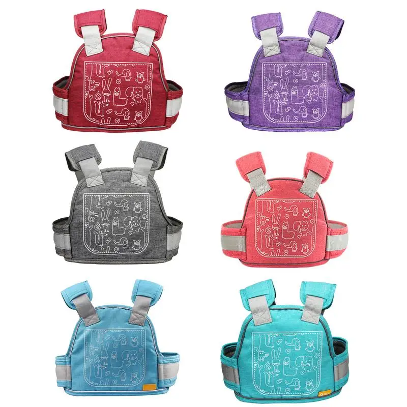 

1pcs Universal Motorcycle Children Harness Motorbike Non-Slip Seat Safety Straps Scooter Adjustable Reflective Kids Seat Belts
