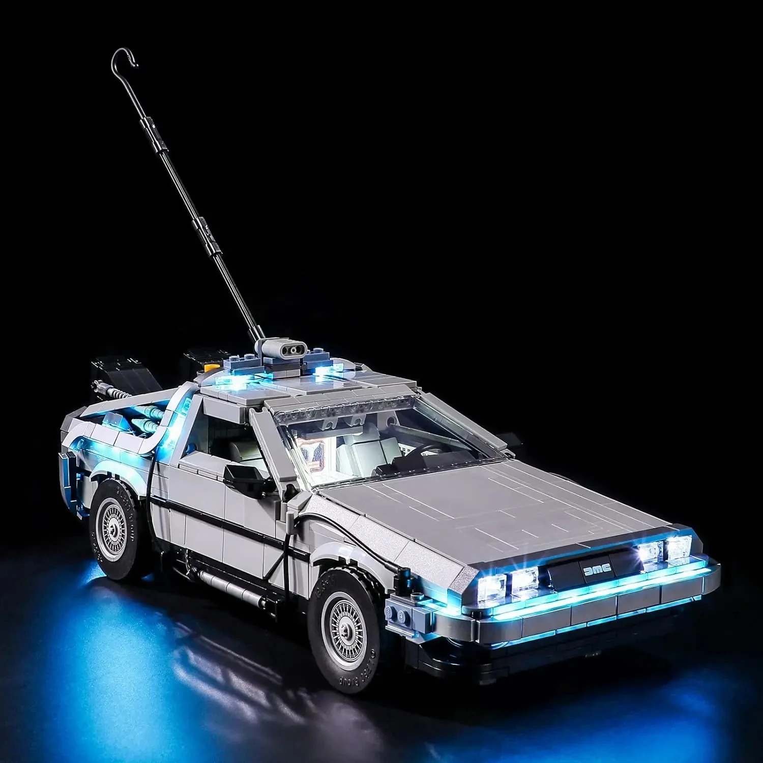 HPROSPER 5V LED 조명(모델 없음) LEGO 10300 Creator Expert용 미래 타임머신으로 돌아가 빌딩 블록을 밝혀보세요