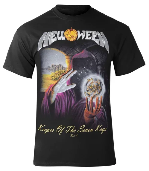2025 Klassische Rock Halloween T-Shirts für Herren, 3D-Druck, Hip-Hop-Trend, Kurzarm-T-Shirt, Streetwear, Locker, Lässig, Oversized Oberteil – Detail 6