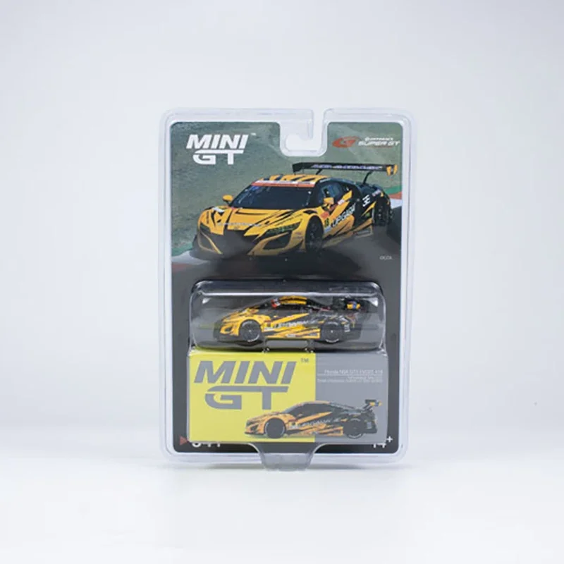 

MINIGT 1/64 Honda NSX GT3 EVO22 #18 TEAM UPGARAGE 2022 Super GT Series Die-casting Collection of car model toys ornaments