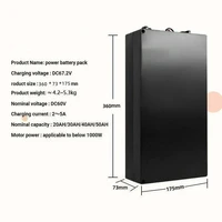 Batterie pour moto électrique Harley Two Theeled, 60V, 20Ah, 30Ah, 18650, batteries au lithium, étanches, pour scooter pliable Citycoco 6