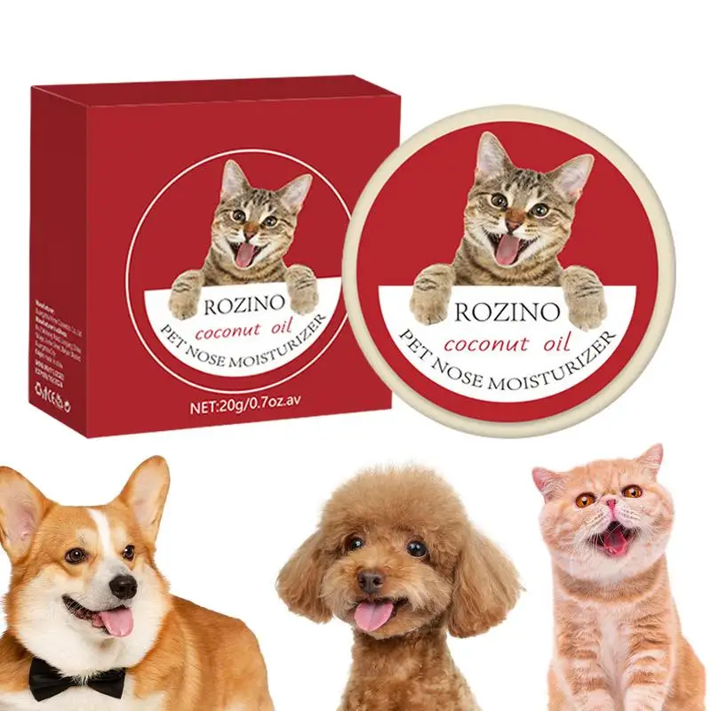 Cat Nose And Paw Balm Lick-Safe Dog Nose Balm Moisturizing 20g Dog Moisturizing & Paw For Moisturizes &