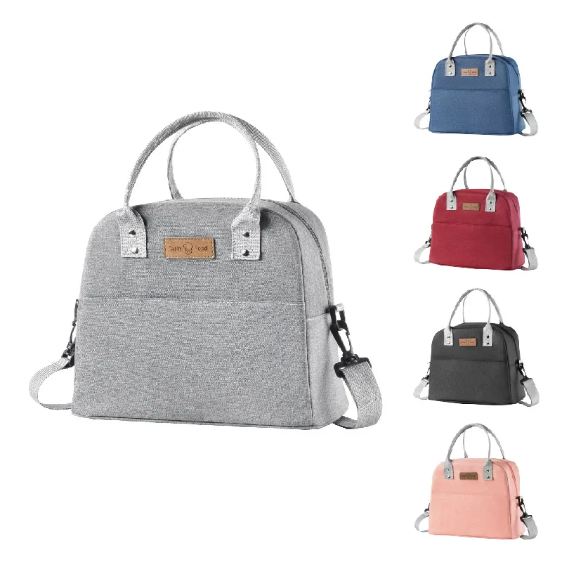 

Fashion Thickened Portable Lunch Bag Outdoor Waterproof Insulated Cooler Bag Thermal Bento Lunch Bags for Food