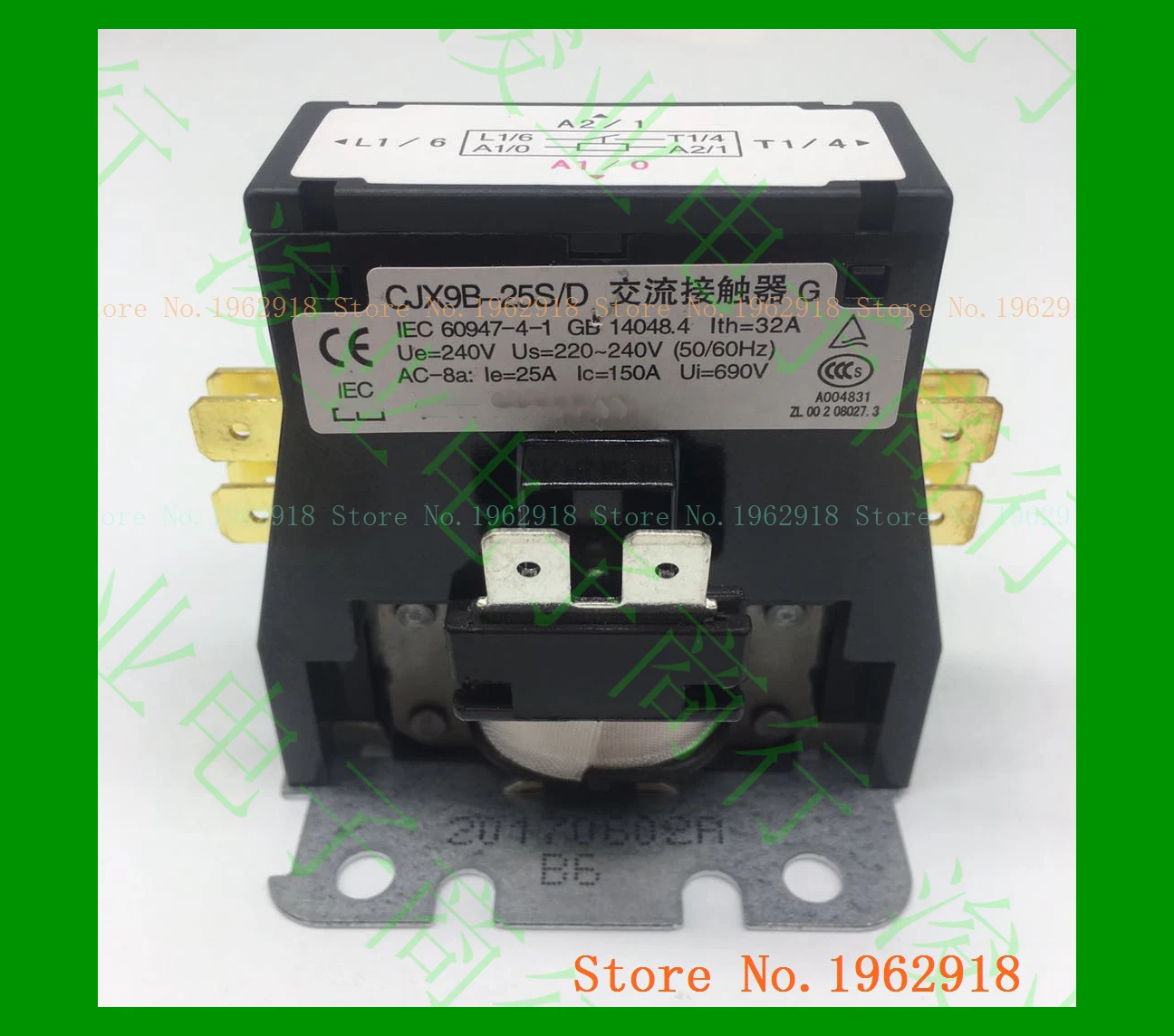 

Американская классификация проводов 2р 3P CJX9B-25S/D 220V