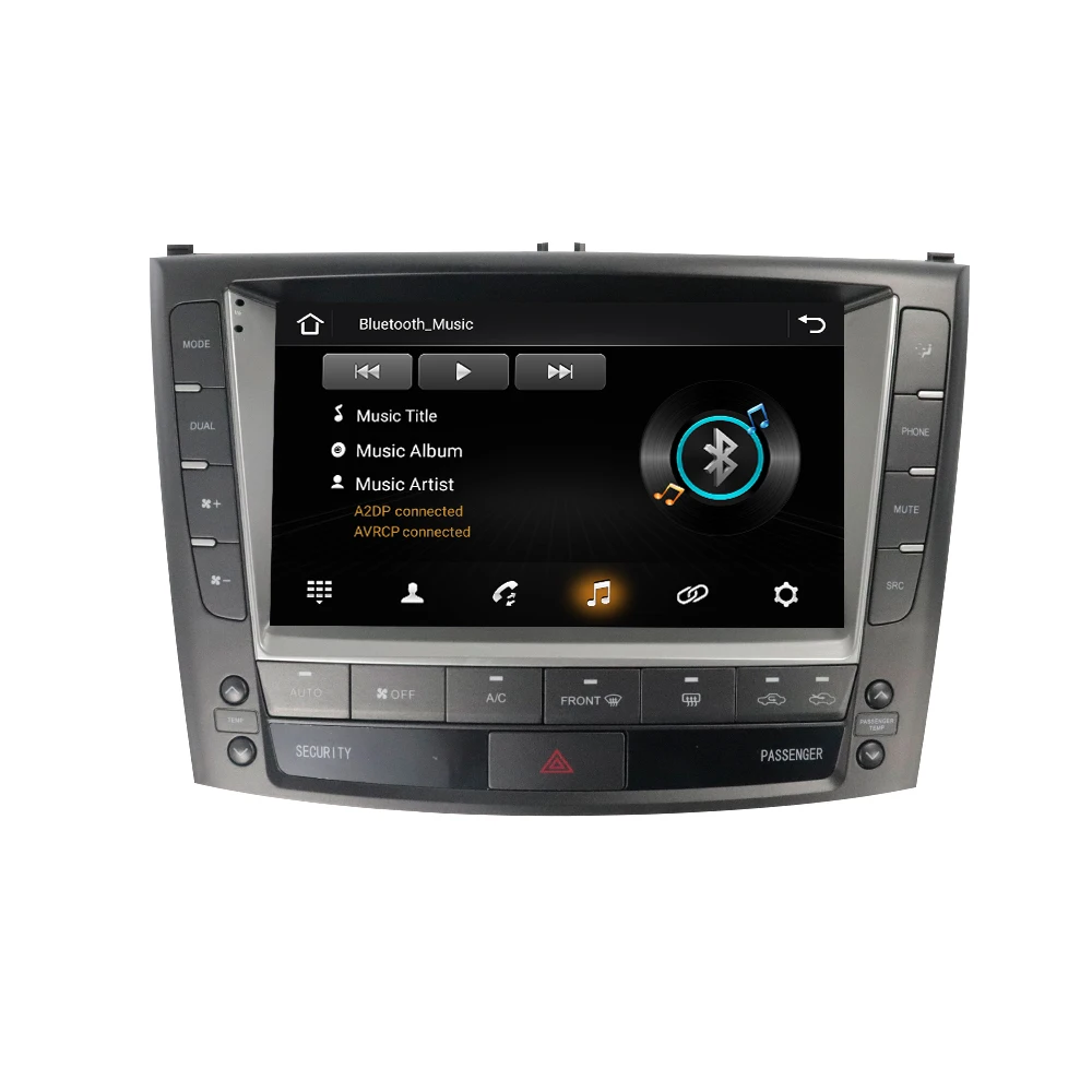 

For Lexus IS IS300 IS200 IS250 IS350 2005 - 2013 Android 11 Screen Car Radio Central Multimidia Player GPS AutoStereo