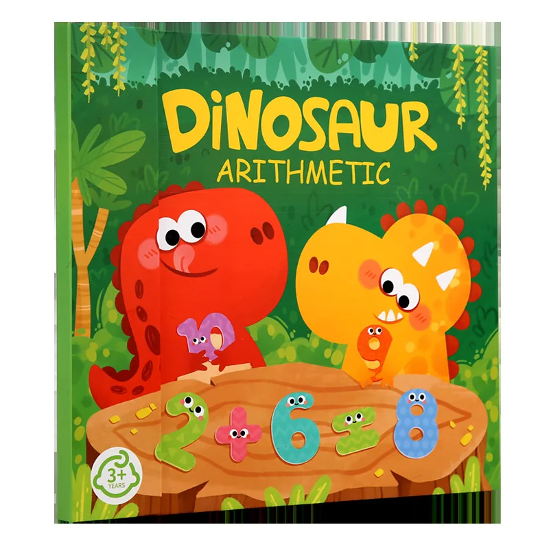 Children Education Math Arithmetic Magnetic Stickers Digital Decomposition Arithmetic Montessori Games Baby Early Learning Toys