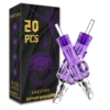 LASTJUDG Tattoo Needles 20PCS Disposable Tattoo Needles RL RS M1 RM Permanent Makeup Tattoo Cartridge Needle For Tattoo Pen 1