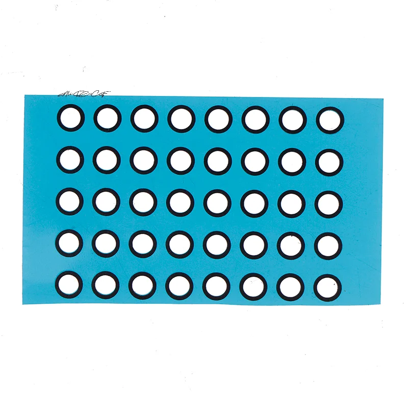 40Pcs 안티 먼지 방지 차폐 폼 가스켓 스폰지 수리 부품 전면 후면 카메라 고무 장치 유지 보수 용 스폰지 교체