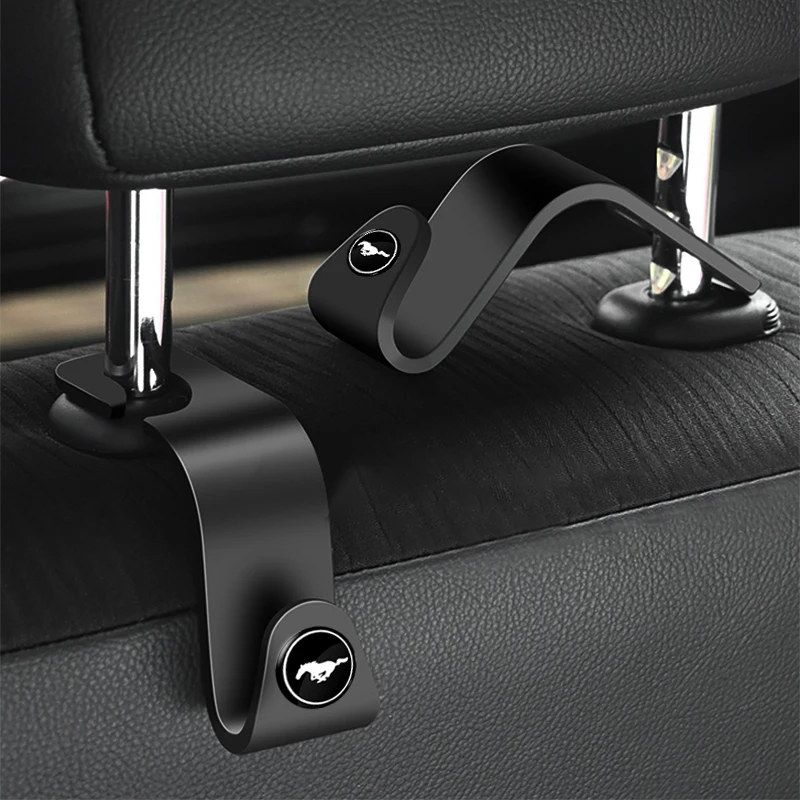 Universal Car Seat Hook Seat Organizer Holder Accessori Auto Per Ford Mustang Explorer Fiesta Shelby Gt350 Kuga Fusion F-150