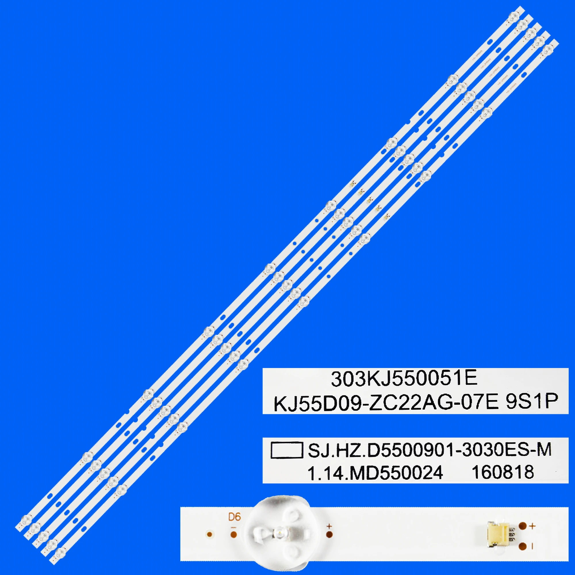 LED-Backlight-strip-For-55LU1207-KM0550LDBU-ST5461D11-4-M55ACS-K55ACS ...