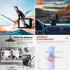 5K 4K60FPS Action Camera 50MP 2" Touch Dual Screen 5X Zoom Wi-Fi EIS 170° DVR Webcam Wireless Mic 30M Waterproof Sport Camera 4
