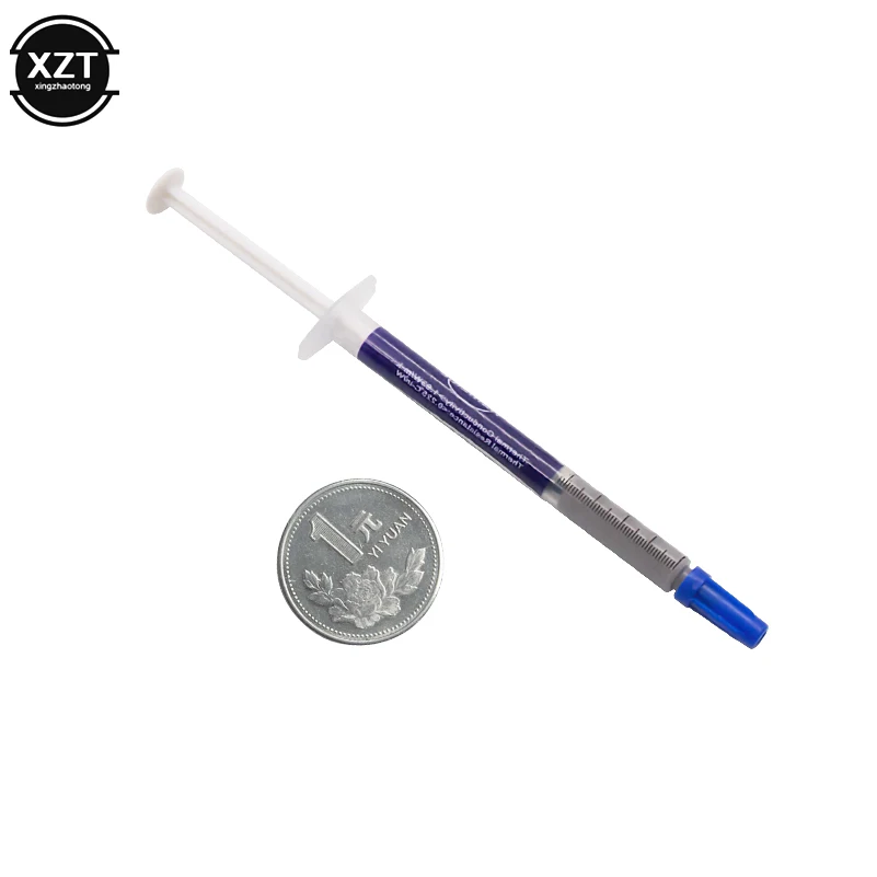 Thermal Grease Silicone Heat Sink Paste CPU Cooler Heatsink 10pcs/lot 1g Grey Silver 10% Silver Included Compound PC