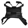 Chest Rig Bag Lightweight Front Chest Pack Water Resistant Running Vest Bag with Reflective Strip for Cycling Hiking 6