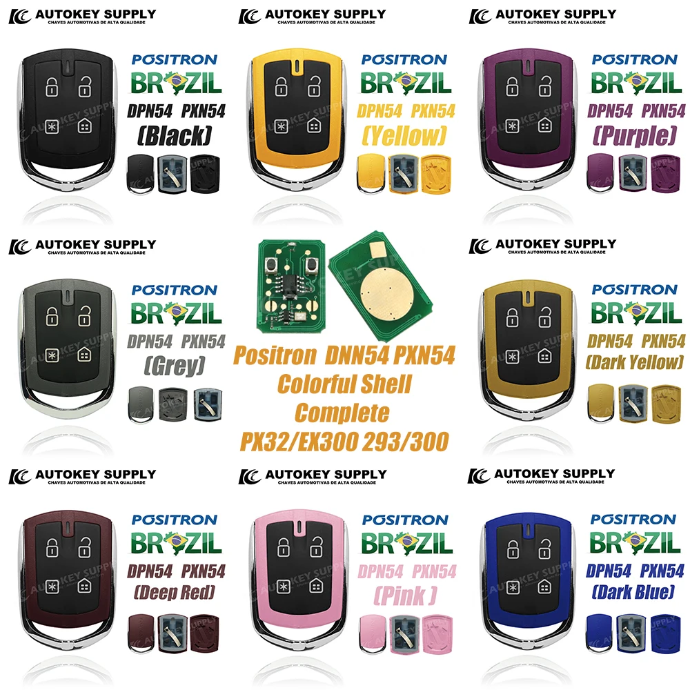 Per il brasile Positron DPN54 PXN54 chiave per auto colorata (solo Shell) Autokeysupply - Se33e6d8f05fc4862826b872a4b3495b0R