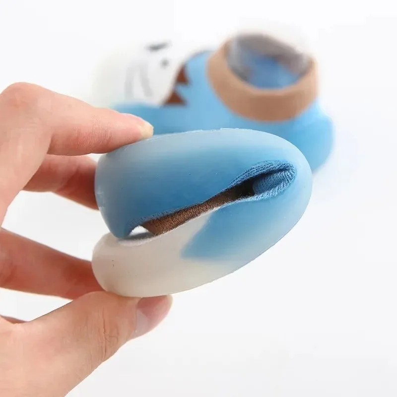 Baby Socks Shoes Boy Girl Fashion Toddler Shoes Anti-Slip Soft Rubber Shoes Animal Style New Arrival Baby First Walker Autumn