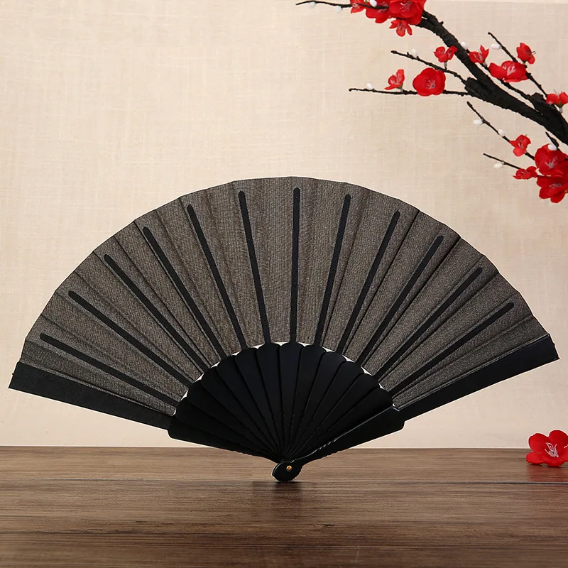 Elegant Folding Fan Portable Cloth Hand Fan Foldable Silk Fan Handheld for for Weddings Travel Party Dancing Cosplay