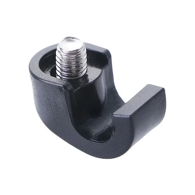 Abrazadera Para Cables De Freno De Bicicleta | Kit De 2 Guías De Cable Para Horquilla Delantera, Material ABS Y Acero, Color Negro