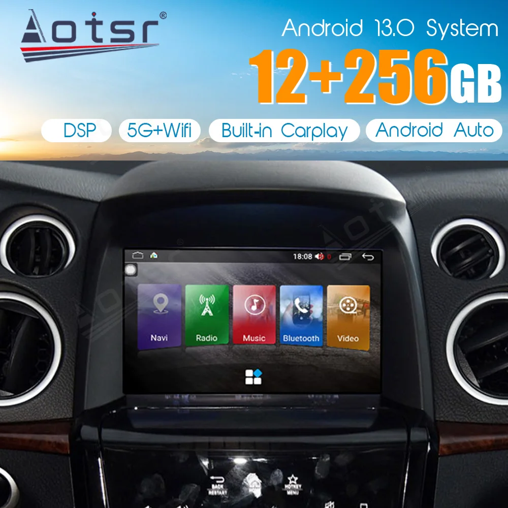 

9'' 12+256GB Android For Luxgen 7 SUV 2014 2015- 2017 Car accessories Carplay Multimedia Player GPS Navigation Auto Stereo Radio