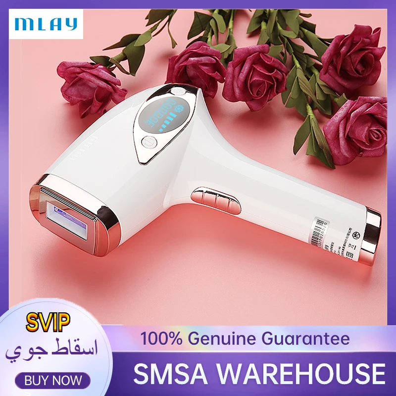 Mlay Laser T4 Dispositivo Di Depilazione Laser Depilazione Laser Ice Cold Ipl Epilazione Flash 500000 Mlay Ipl Depilazione Indolore