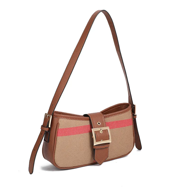 Genuine Leather Casual Handbag 2024 Summer New High Capacity Luxury Shoulder Bags Fashion Brand Designer Trend Tote Underarm Bag