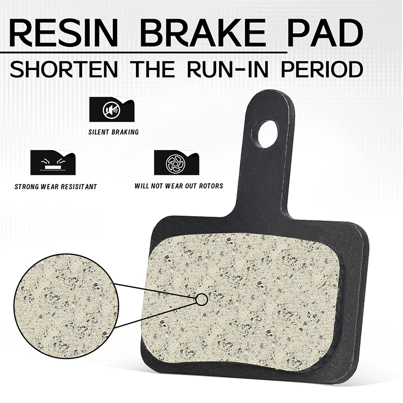 BUCKLOS Resin Disc Brake Pad For SHIMANO B01S Wear-resistant Hydraulic Brake Pads MTB Brake Pads for B03S B05S Cycling Parts 4