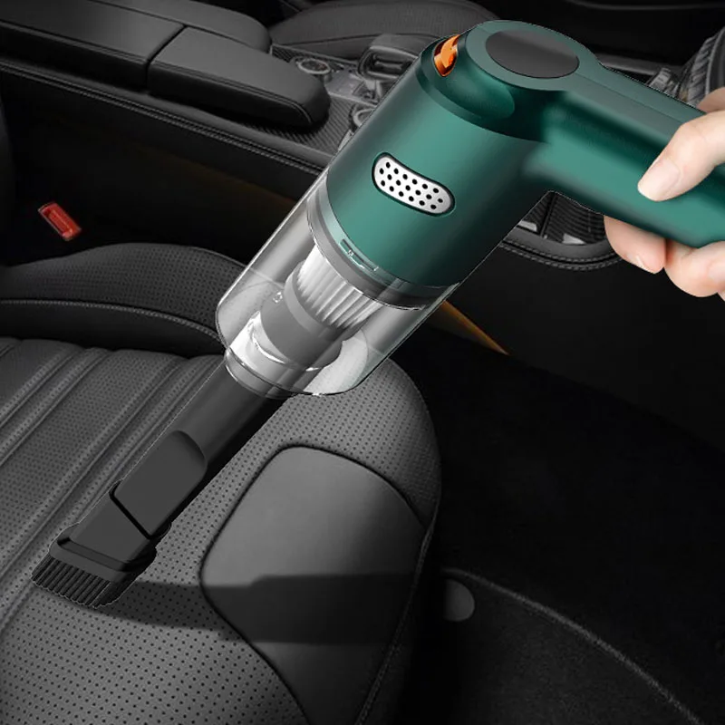 Car vacuum cleaner Car wireless charging car household handheld mini high power suction in small car