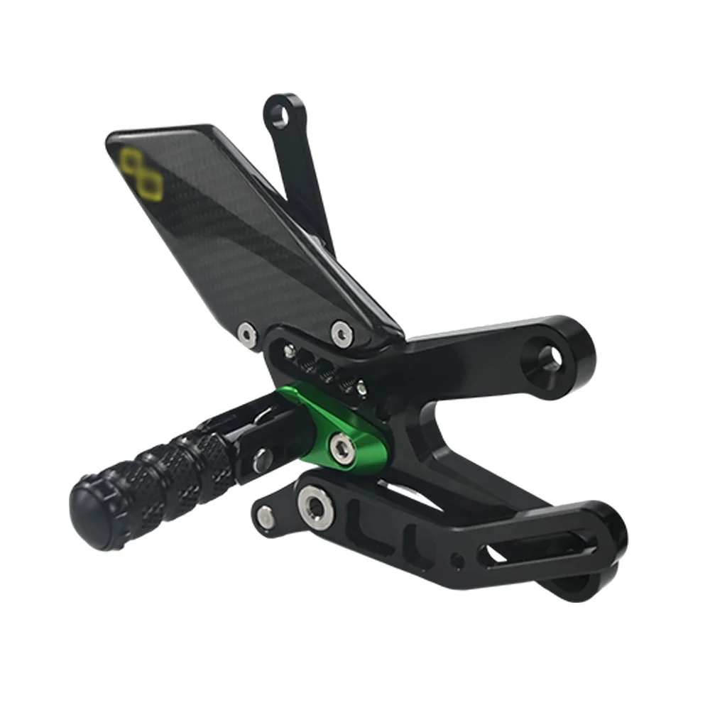 Motorcycle Accessories Motorcycle Footrests Motorcycle Foot Pedals Rear Sets Heighten Pedal Adjustable Rearsets FootPegs Shift Lever Brake Kit MTKRACING For YAMAHA YZF-R3 2015-2025