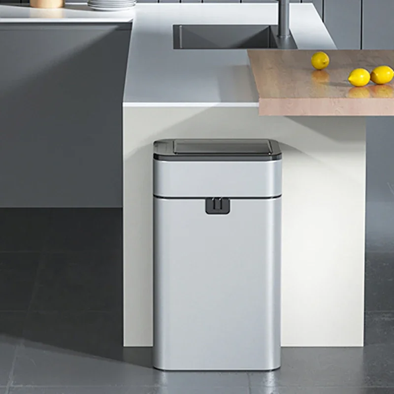 2020LLargeSmartKitchenTrashCanAutomaticIntelligentSensor