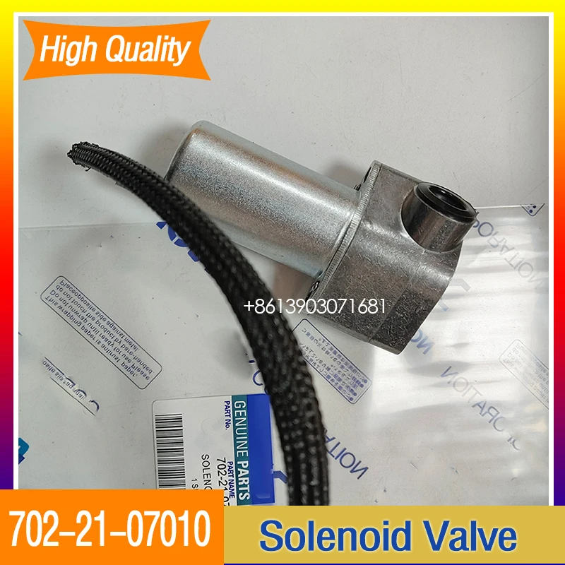Excavator Parts Solenoid Valve 702-21-07010 7022107010 for Komatsu PC200-6 Main Pump Hydraulic Pump Proportional