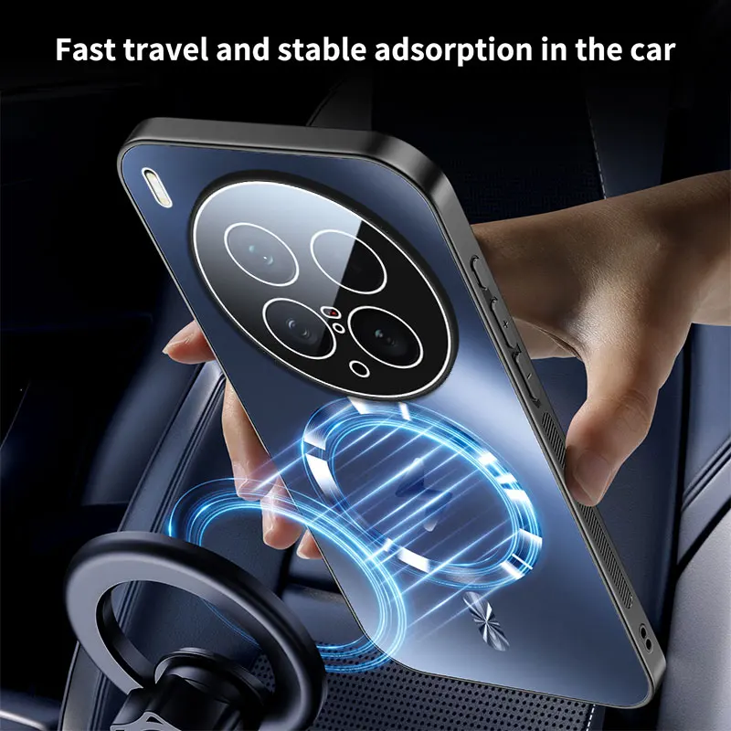 Enhanced Product Title:  
Premium AG Matte Magnetic Hard Shell Shockproof Phone Case with Lightning Design
