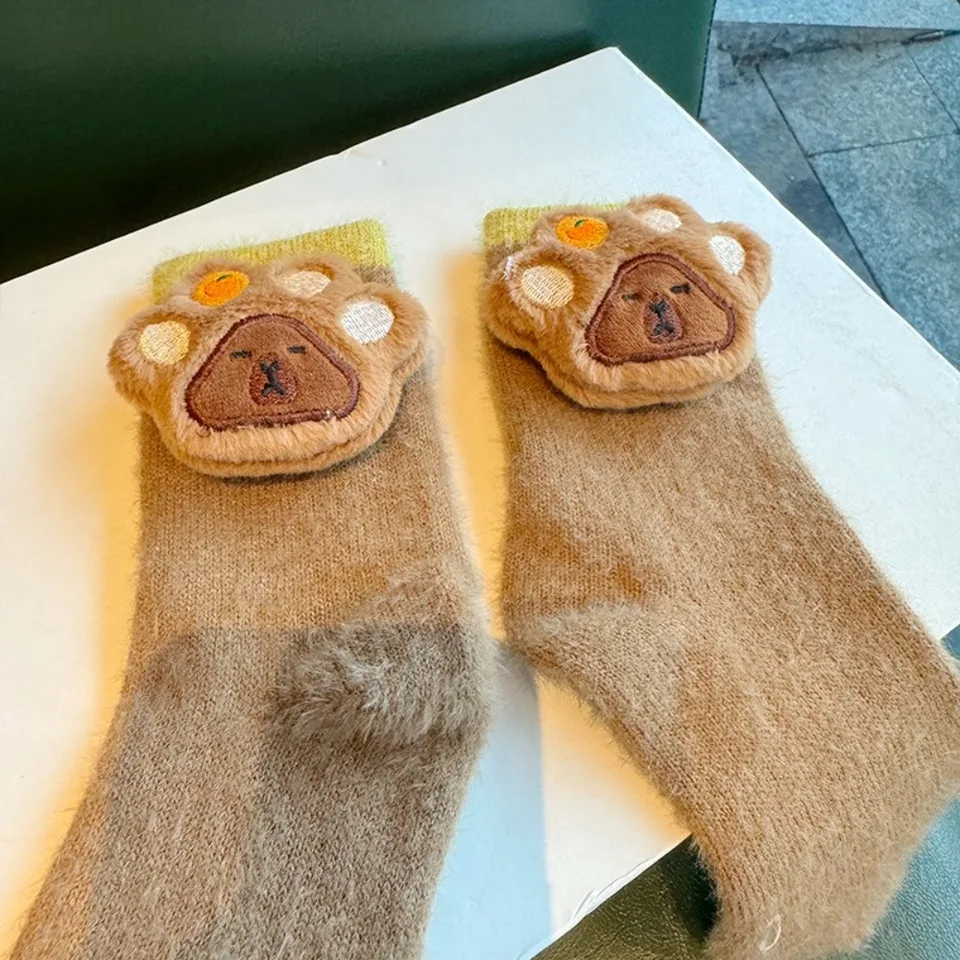 Divertidos Cómodos Calcetines Largos Tubo Estampado Animales - Temu