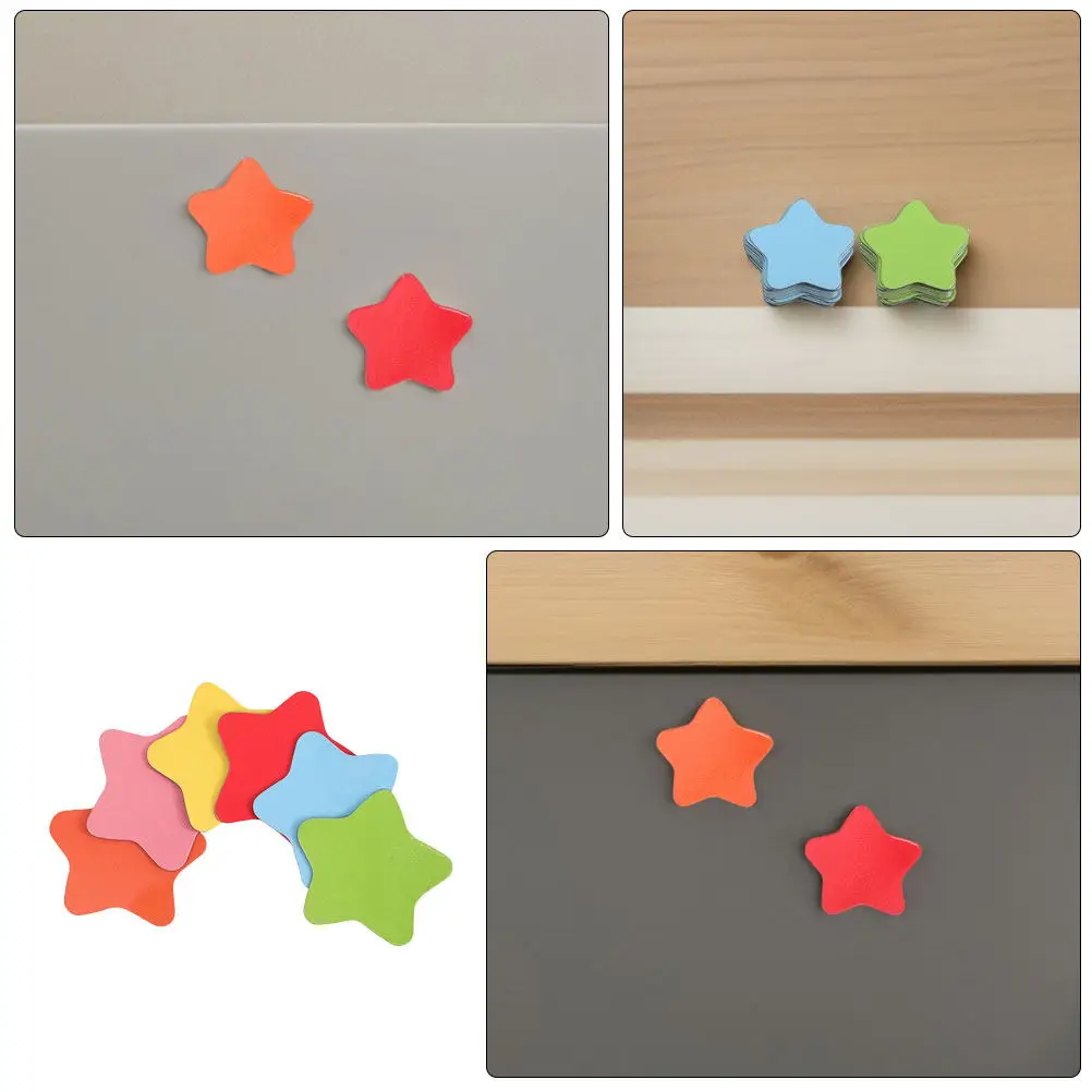 240Pcs 활기찬 별 모양 자석 교실 보상품 화이트보드 냉장고 게시판 장식 교사 조직 용품