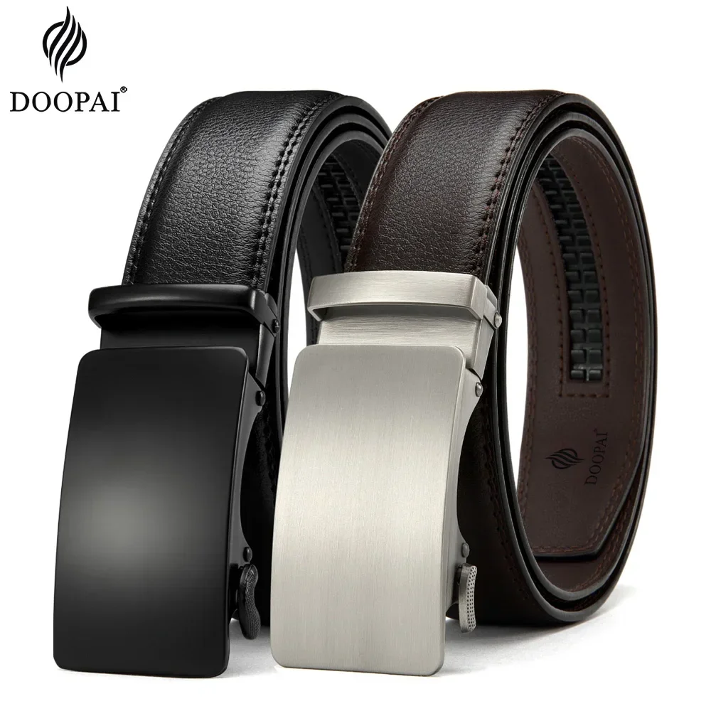 Automatische Schnalle Männer Gürtel Luxus Marke Gürtel Für Männer Lederband Casual Business Für männer Geschenke