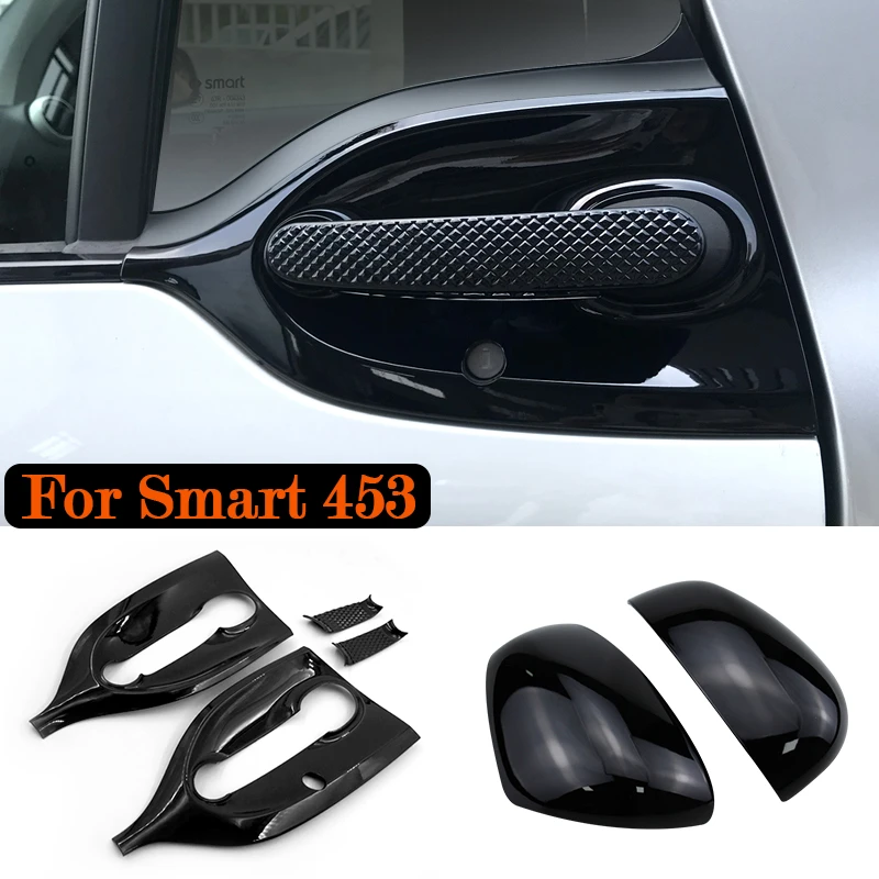 Car Exterior Modification Accessories Black Abs Plastic Decorative