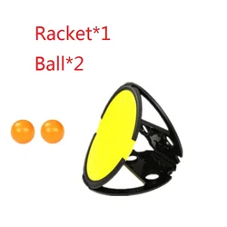 Outdoor Parent-Child Throw and Catch Ball Game Set (Black)