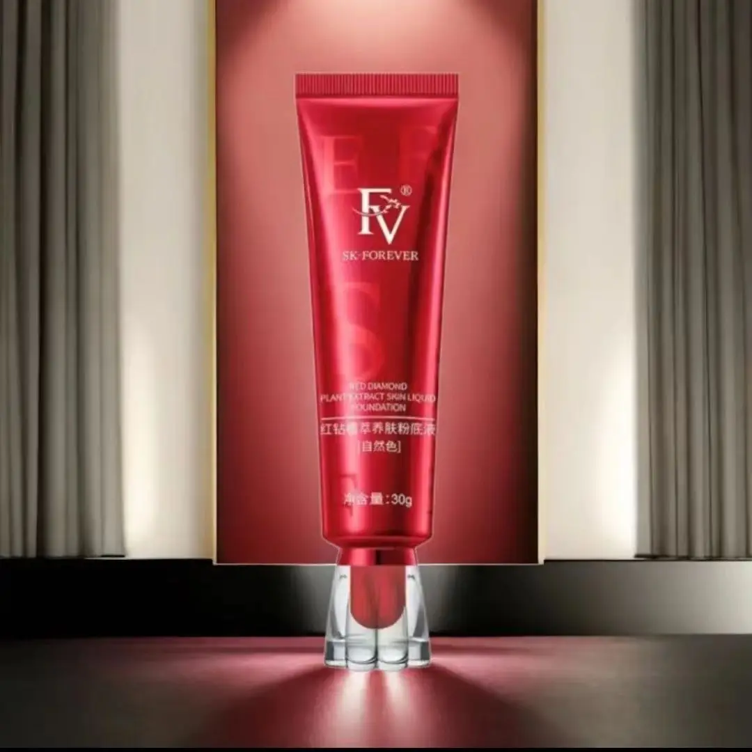 FV Concealer Cream Flawless Foundation Original Maquillaje Red Ginseng Herbal Skin Care Face Base Makeup Liquid Blemish Cover 4