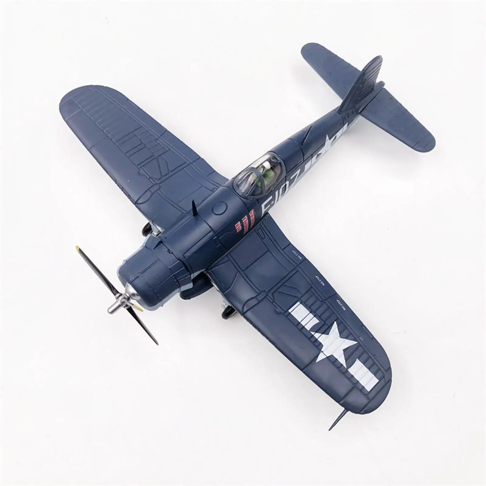 

Alloy 1:72 Aircraft Model with Display Stand Collection Tabletop Decor Birthday Gift Retro Plane Model for Shelf Bar Office