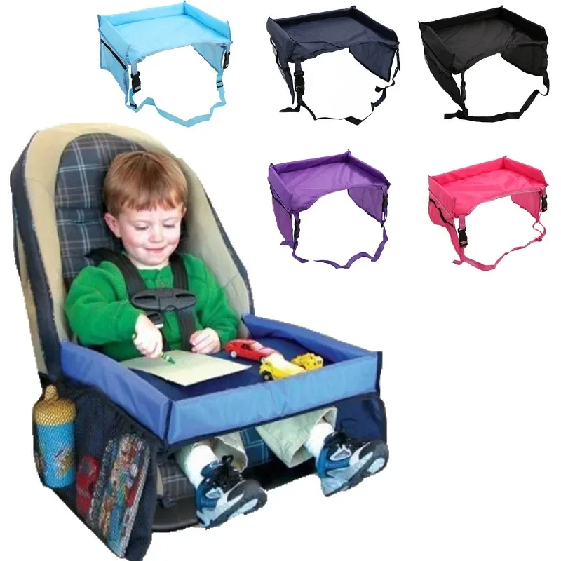 Table à manger de voiture pour bébé, bureau de voyage pour enfants, planche  à dessin, support de rangement, siège pour enfants, jeu de collation -  AliExpress