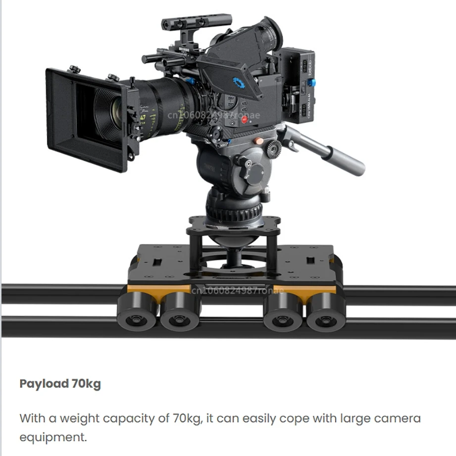 Greenbull 전동 비디오 Dslr 전자 카메라 트랙 돌리 슬라이더 돌리 및 레일 페이로드 70kg, BX300L, 3m, 4m, 5m